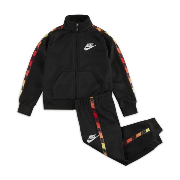 Nike Black Toddler Boys Taping Tricot Set