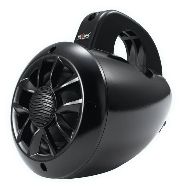 Noam N4 - Pair of 4x22 2-Way Wakeboard Mountable Speakers - Marine Grade Waterproof Construction for UTV, Boats, ATV Golf Carts a