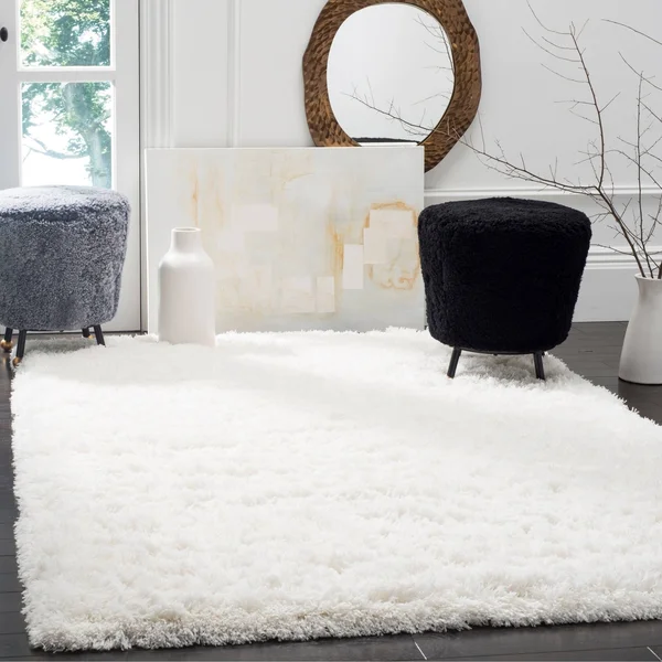 Safavieh Polar Shag PSG800T Light Turquoise 8& x 10& Area Rug