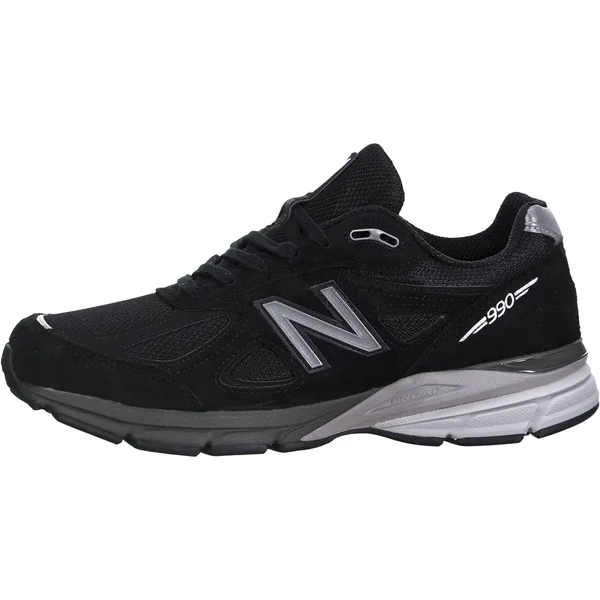 New Balance - Men's 990v4 (Black, Silver)