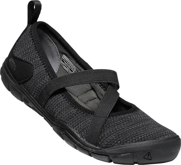 Keen Women's Hush Knit Mary Jane CNX - Black/Raven - 7