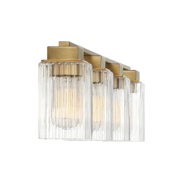 Quoizel Lighting Dan8632ws Danson Bath 4 Light Weathered Brass