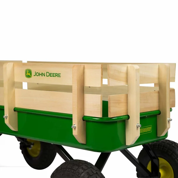 John Deere Green Stake Wagon