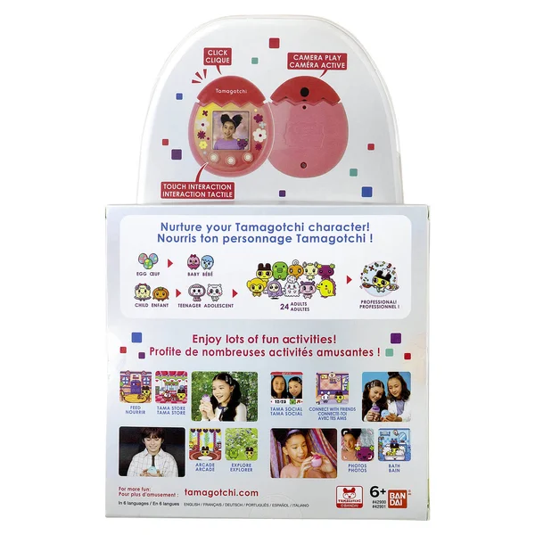 Tamagotchi Pix Virtual Pet and Camera Pink Bandai
