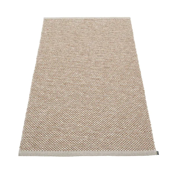 Pappelina Effi Rug 85 x 160 cm, Warm Grey - Brown - Vanilla
