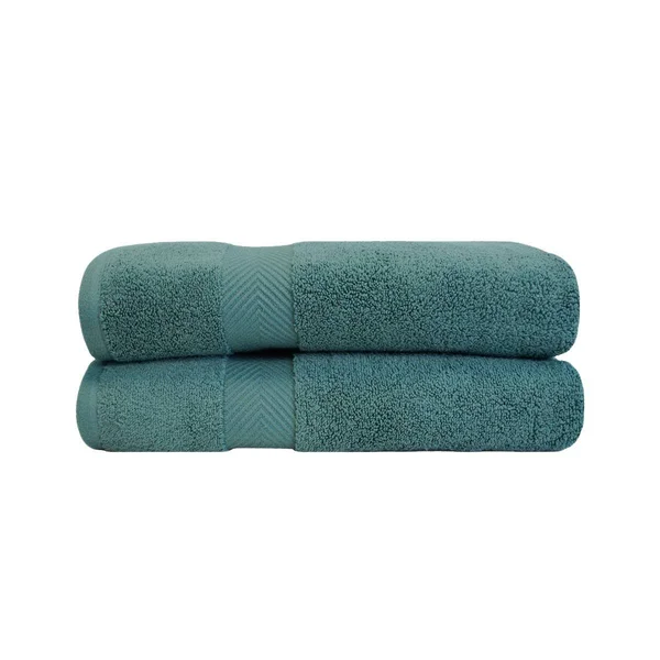 Blue Nile Mills Zero Twist Cotton 2-Piece Bath Towel Set