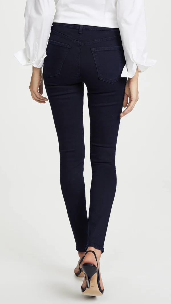 J Brand Maria High-Rise Skinny Jeans, Blue, Women's, 29