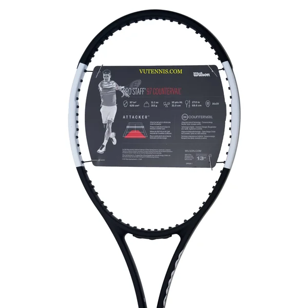 Wilson Pro Staff 97 Countervail Tennis Racquet - 4 3/8