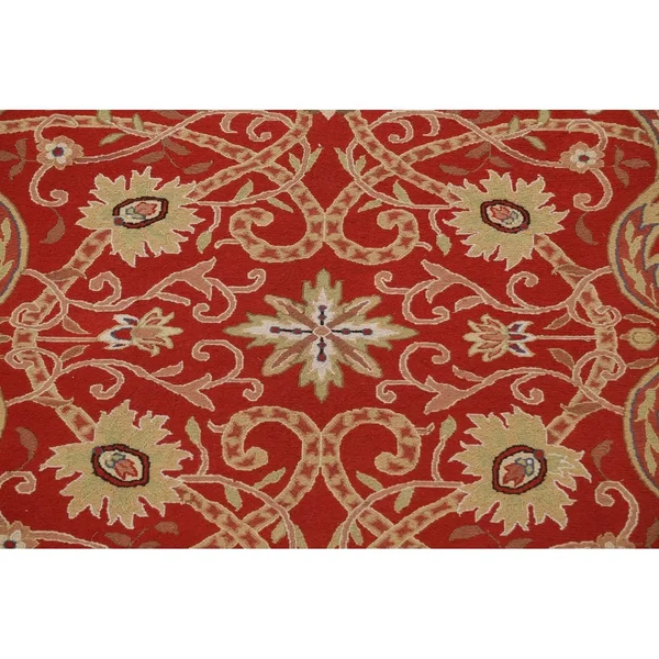 All-Over Floral Sumak Oriental Area Rug 8x11