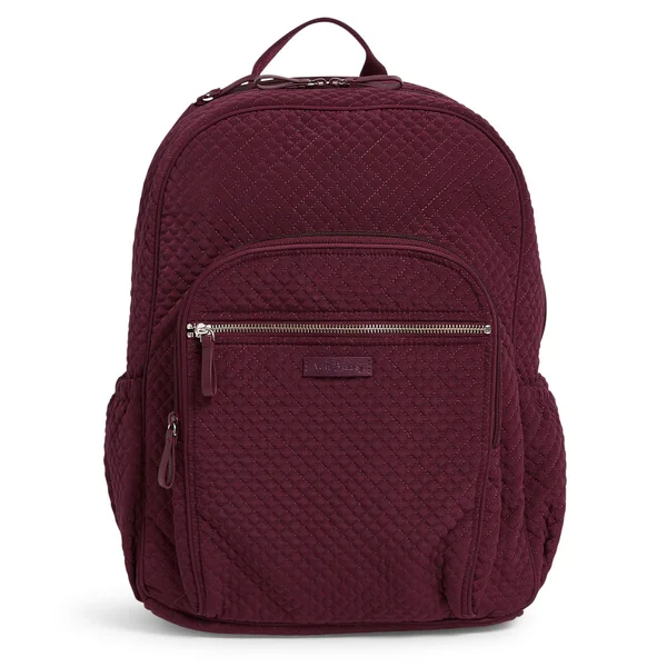 Vera Bradley Campus Backpack - Red, Mulled Wine