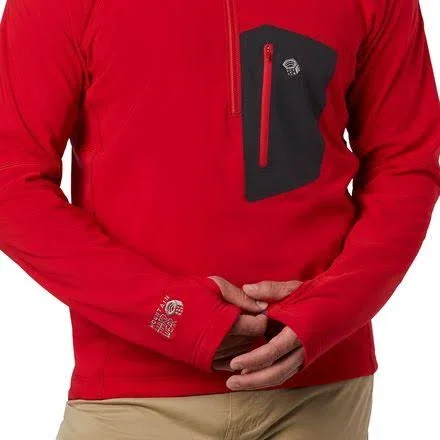 Mountain Hardwear Men's Keele Pullover - XXL - Red