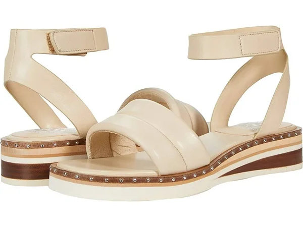 Vince Camuto Mellienda Women's Sandals Bone : 9.5 M