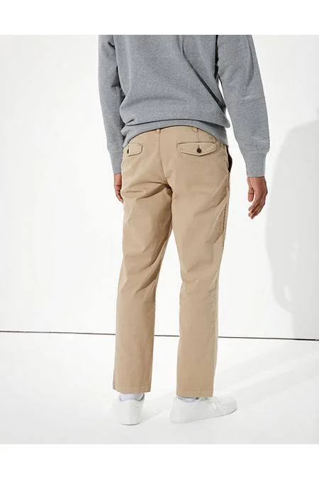 Ae Flex Original Straight Chino Men's Light Khaki 48 x 32