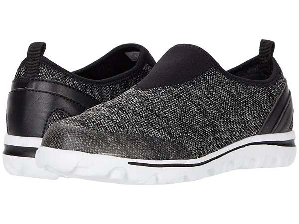Women's Propet TravelActiv Slip-On - Size: 9, Black