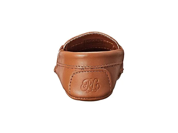 Polo Ralph Lauren Boys Telly Slip-On Crib Shoes - Tan 1m Infant