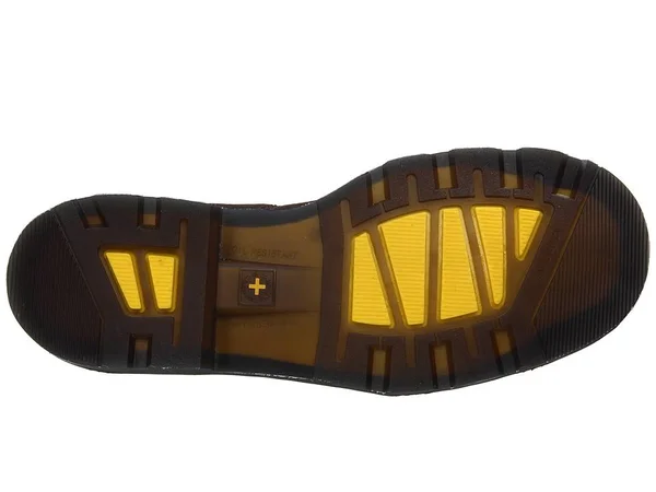 Dr.martens Men's Resistor St Brown Bark Industrial Bear Slip On
