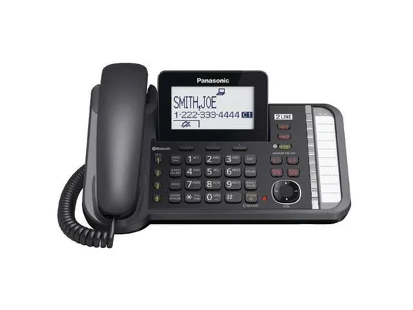 Panasonic Kx-tg9582b + (2) KX-TGA950B 4 Handset Corded - Cordless 2 Li