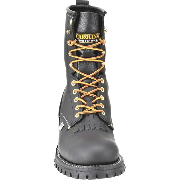Carolina Men's 9x22 Domestic Logger Boot - 922 10.5 - EE, Black