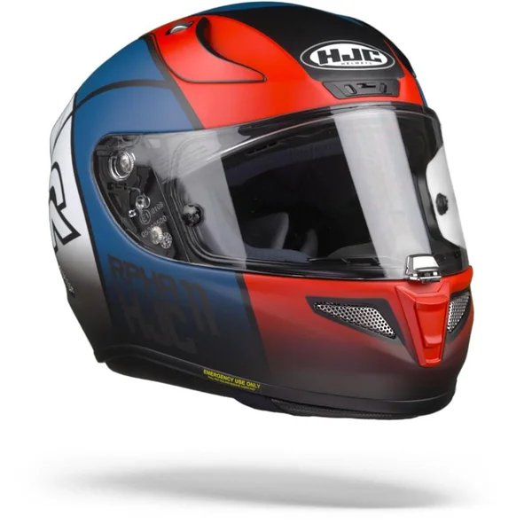 HJC RPHA 11 Quintain Helmet, white-red-blue, Size XL