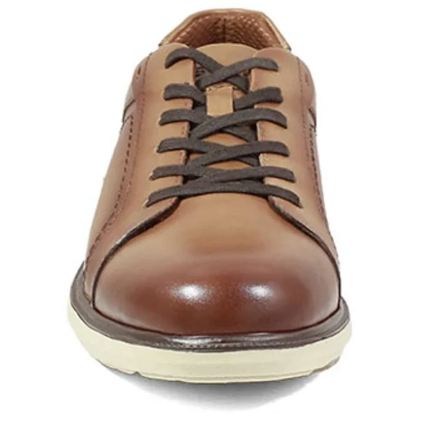 Men's Nunn Bush Mayfield St. Lace to Toe Oxford, Size: 14, Brown