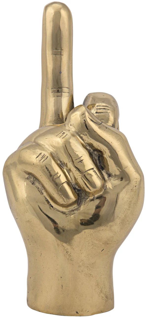 Noir The Finger - Brass