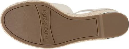 Franco Sarto Carma Espadrille Wedge Sandal - 8.5, Leather