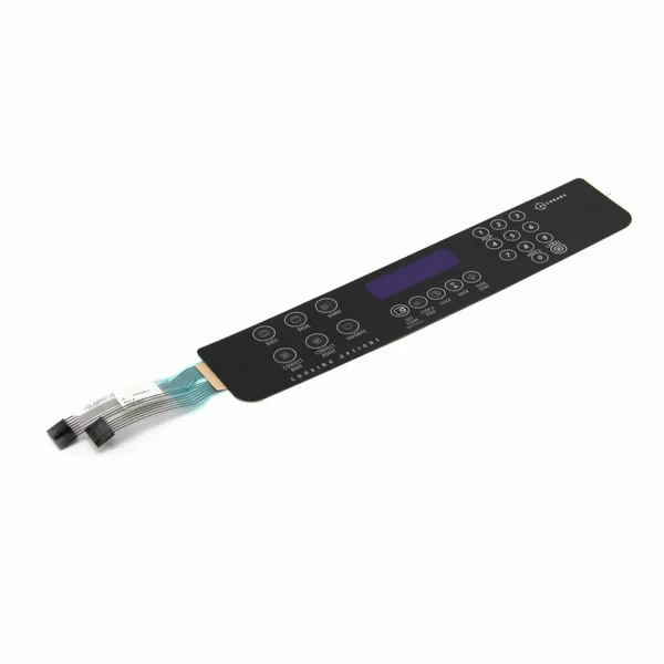 Whirlpool WPW10207933 Range Membrane Switch