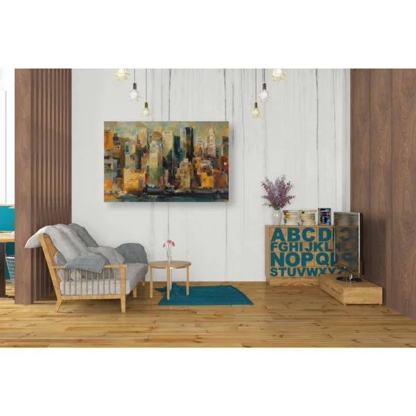 Epic Graffiti &New York New York& by Marilyn Hageman, Canvas Wall Art, 60x22x40x22