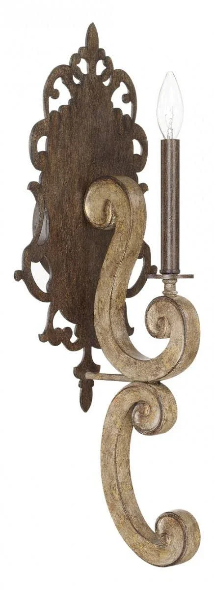 Capital Lighting 621511RN Renaissance 1 Light Wall Sconce - Renaissance