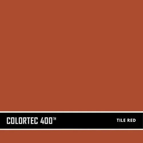 Colored Floor Solvent-Based Polyurethane-ColorTec 400 1 Gallon Kit - Tile Red