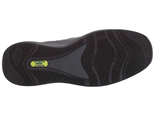 Men's Florsheim Work FS2323 Bayside Steel Toe Slip-On, Size: 11, Black