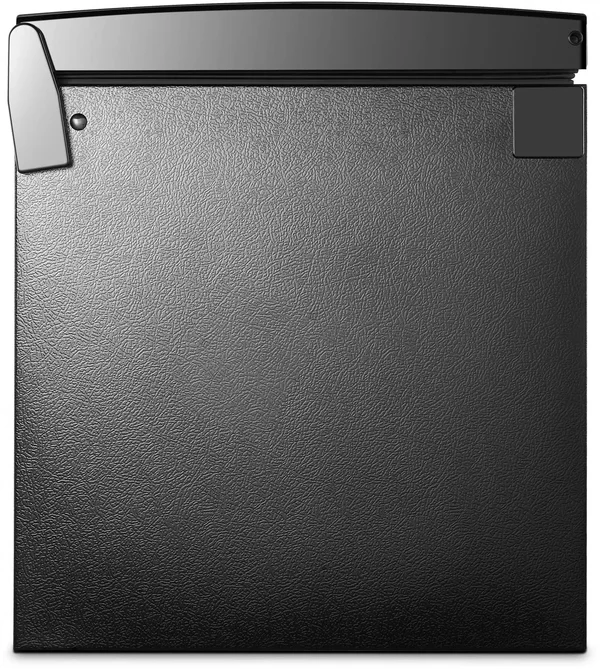 Hisense 3.2 Cu ft Two Door Mini Fridge with Freezer RT32D6ABE, Black