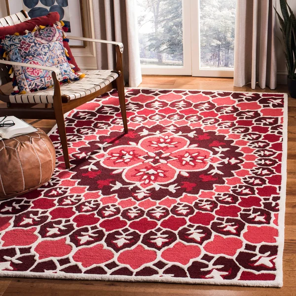 Safavieh Bellagio 5' x 8' Area Rug - Red/Ivory by Ashley HomeStore