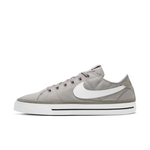 Nike Court Legacy Canvas Men's Shoes, Grey/White, Size: 8