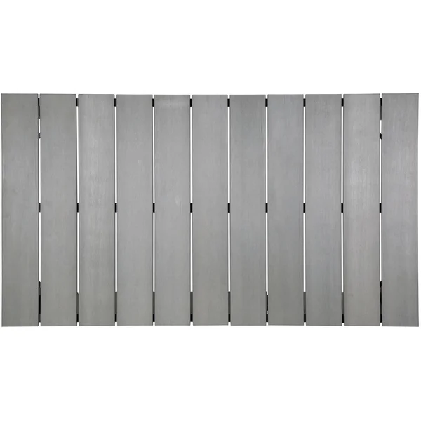 Modway Maine 63x22 Outdoor Patio Dining Table - White/Light Gray