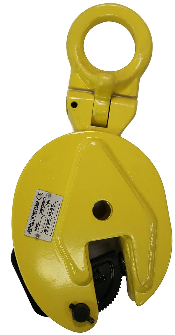 V-Lift Industrial Vertical Plate Lifting Clamp Steel 2204 lbs WLL