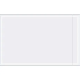 Document Envelopes, 14x22L x 9x22W, Clear, 500/Pack