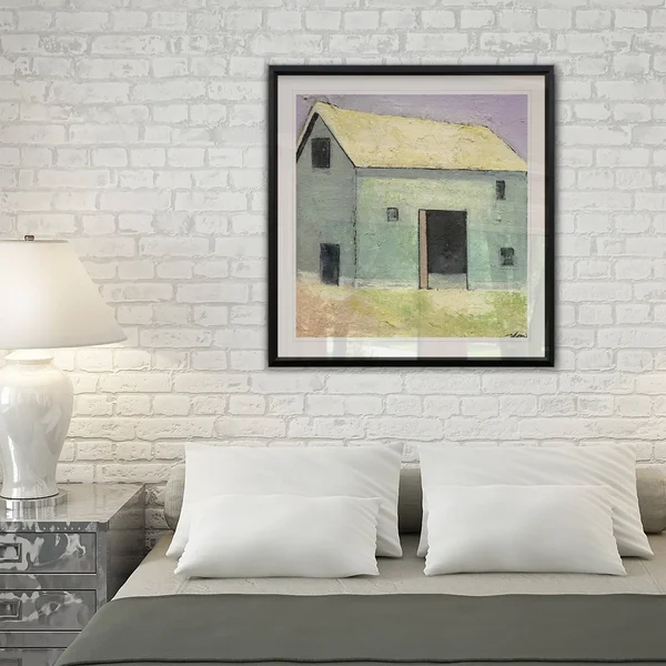 Barn I -Framed Giclee Print - 24x24