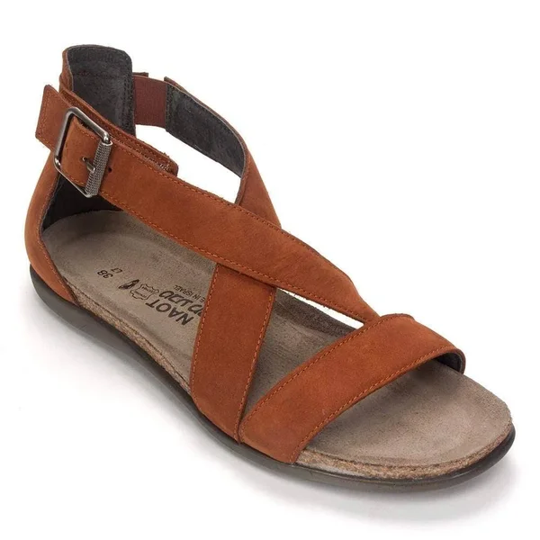 Naot Women's Rianna Sandal - Size: 41 M, Hawaiian Brown Nubuck