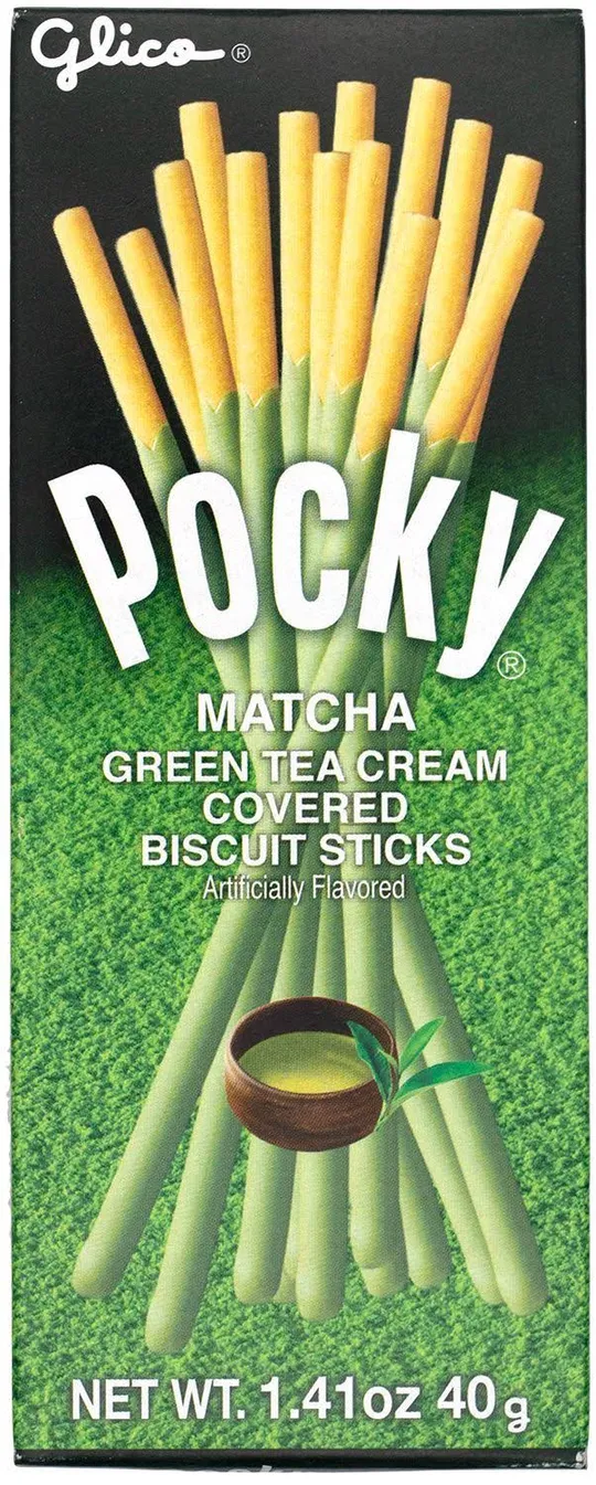 Pocky Cream Covered Biscuit Sticks Chocolate, 1.41 Oz-20 Count