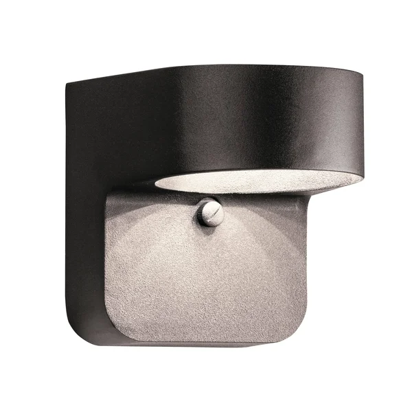 Kichler Lighting 11077AZT Outdoor Wall Light, Textured Architectural Bronze
