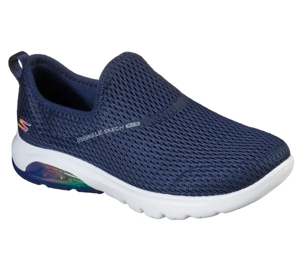 Skechers GOwalk Air - Twirl, Size 8, Navy