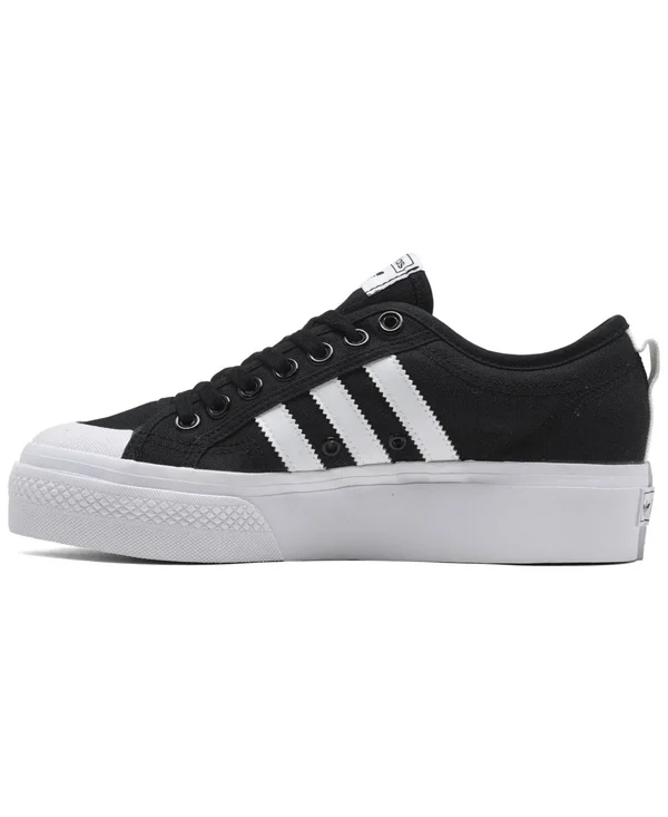 Adidas Women's Originals Nizza Platform Casual Shoes FV5321 - 5.5 - Black
