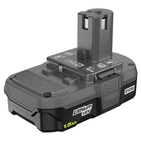 Ryobi P235AK 18-Volt One+ Lithium-Ion Cordless 1/4 in. Impact Driver Kit with (2) 1.5 Ah Batteries, Charger, and Bag