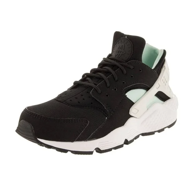 Nike Women's Air Huarache Run Running Shoe - Size: 6.5, Black