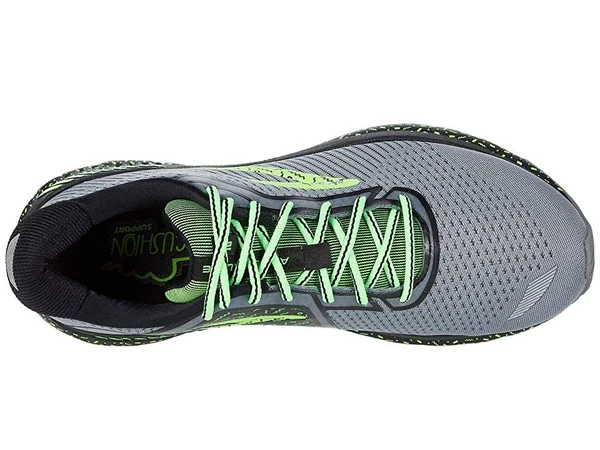 Brooks Adrenaline GTS 20 (Grey/Black/Gecko) Men's Running Shoes