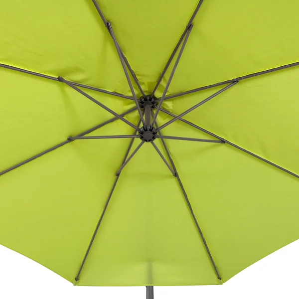 CorLiving Offset Patio Umbrella, Red