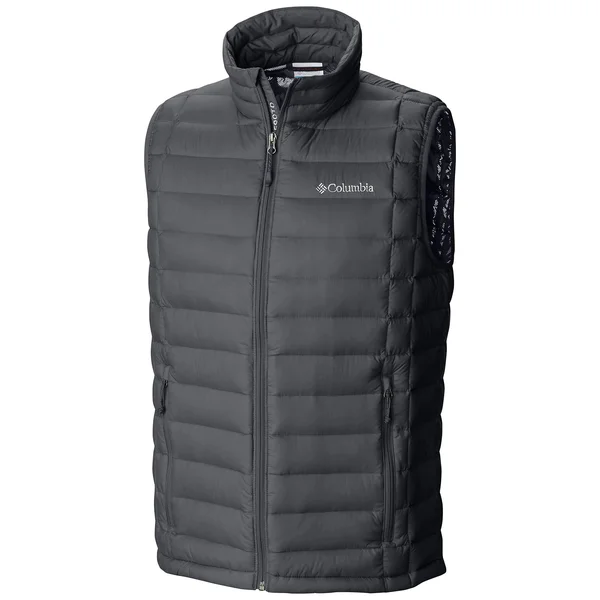Columbia Mens Voodoo Falls 590 Turbodown Gray Vest Size Large Tall