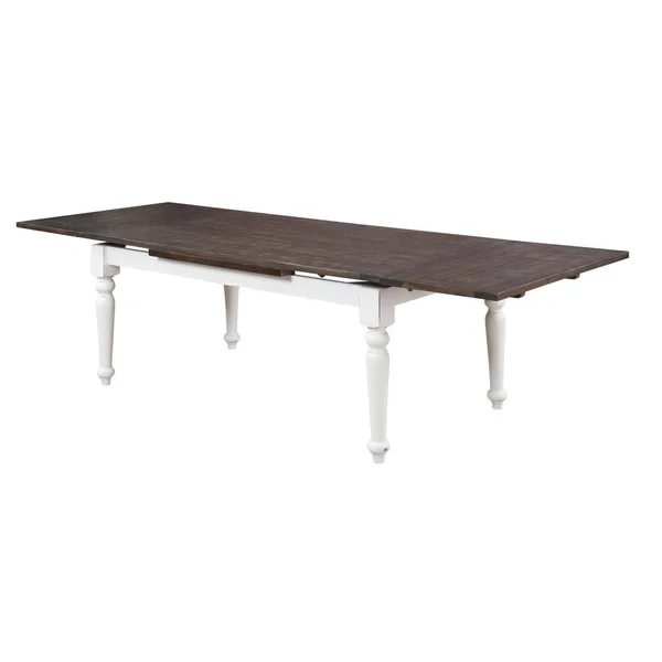 The Gray Barn Crooked Cottage Extension Dinette Table - Antique White