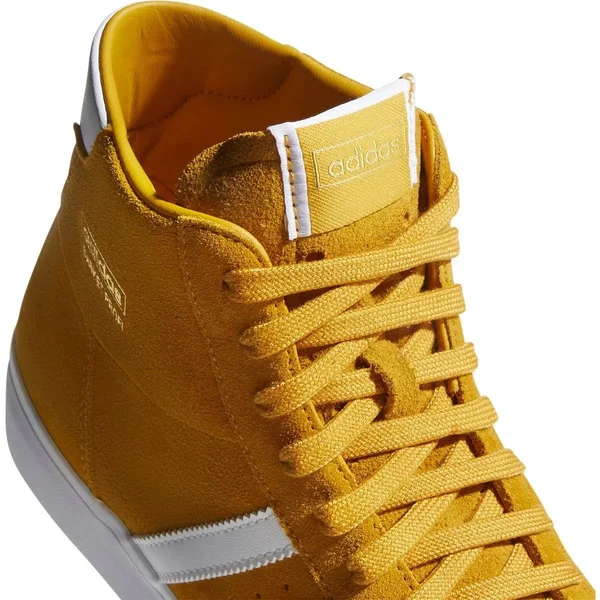 Adidas Basket Profi Shoes Yellow 11 - Mens Originals High Tops